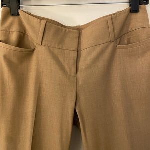 The Limited Collection Drew Fit Boot Cut Khaki Dress Pants
